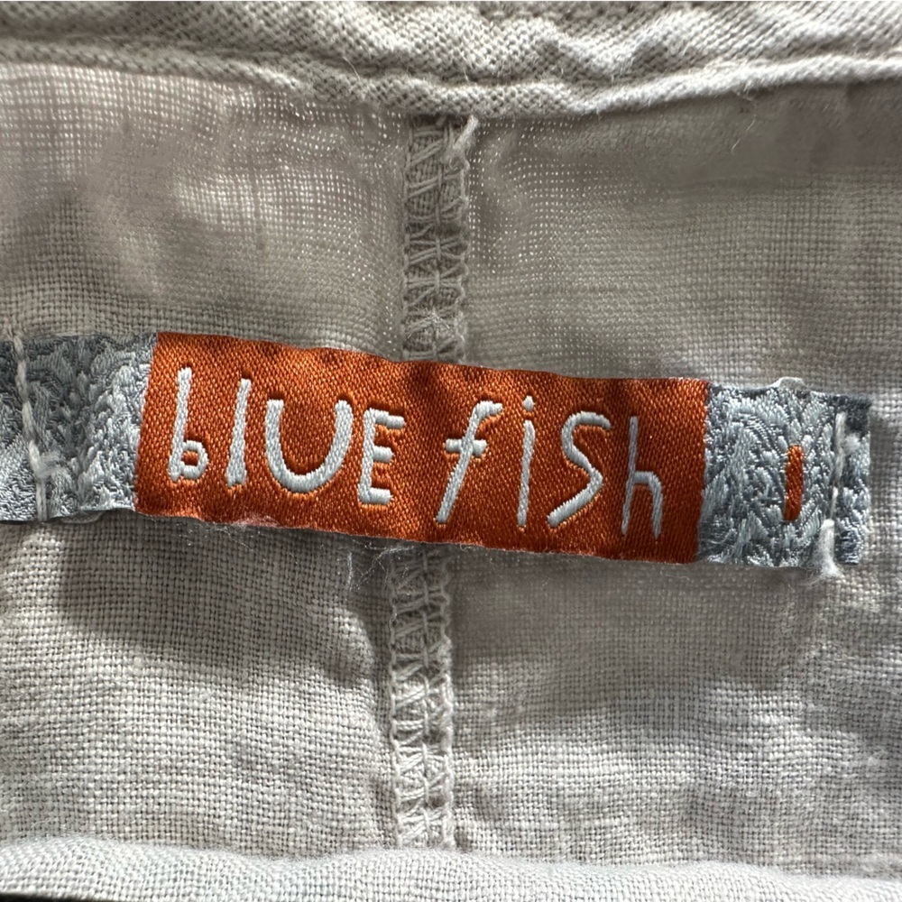 Blue Fish Linen Urchin Tunic in Pearl Smoke - Picture 6 of 6